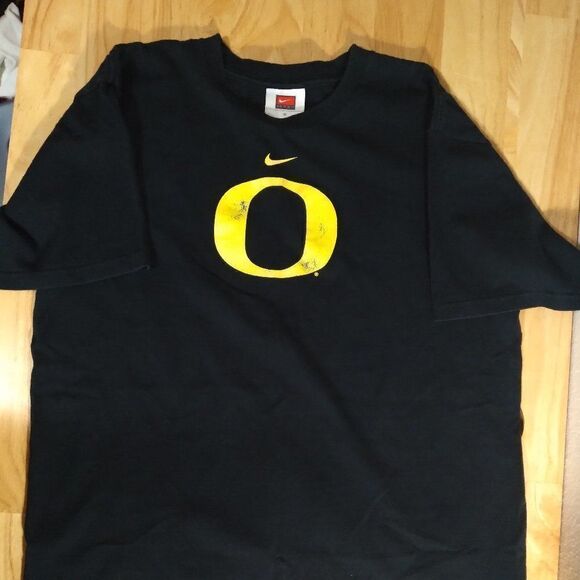 Vintage Nike Center Swoosh Oregon Ducks Logo T-Shirt - Picture 1 of 9